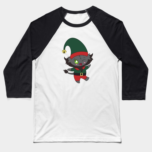 Elf Sol Baseball T-Shirt by garciajey